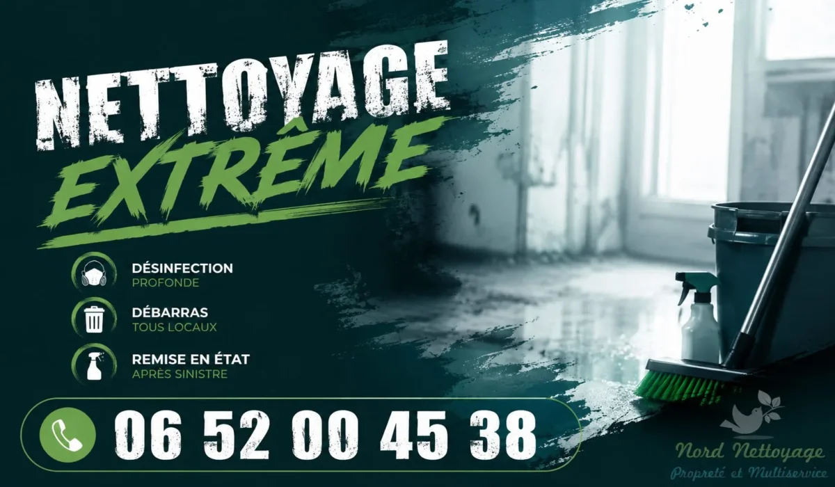 Jeumont : nos prestations de nettoyage extrême