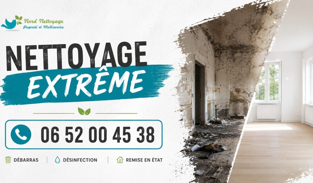 Avant après nettoyage extrême à Jujurieux avec désinfection, débarras et remise en état complète d’un logement insalubre.