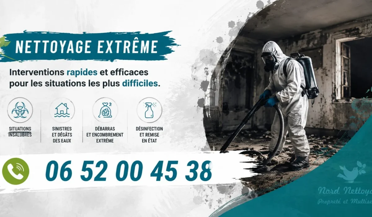 La Couture : nos prestations de nettoyage extrême