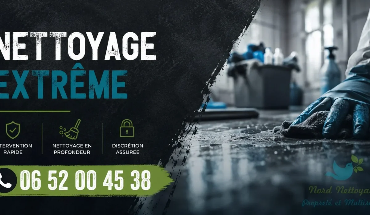 La Fère : nos prestations de nettoyage extrême