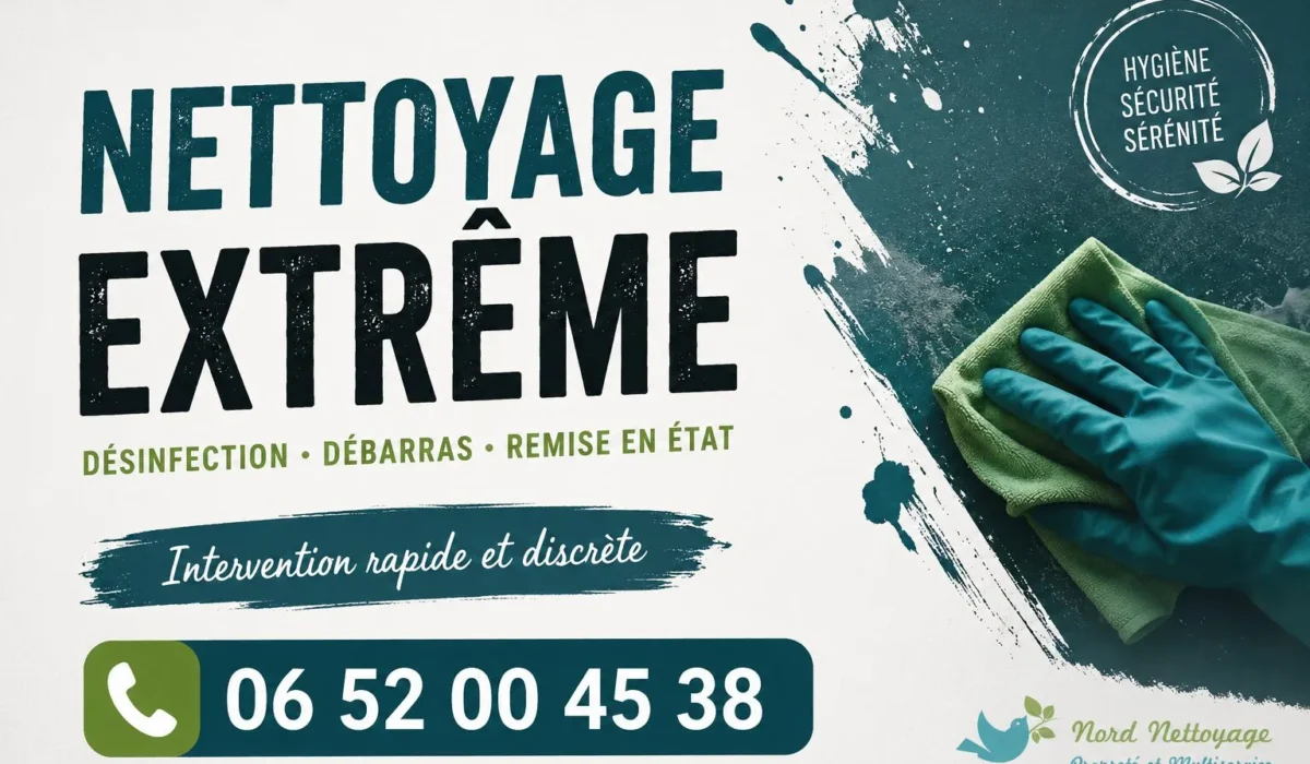 Laigneville : nos prestations de nettoyage extrême