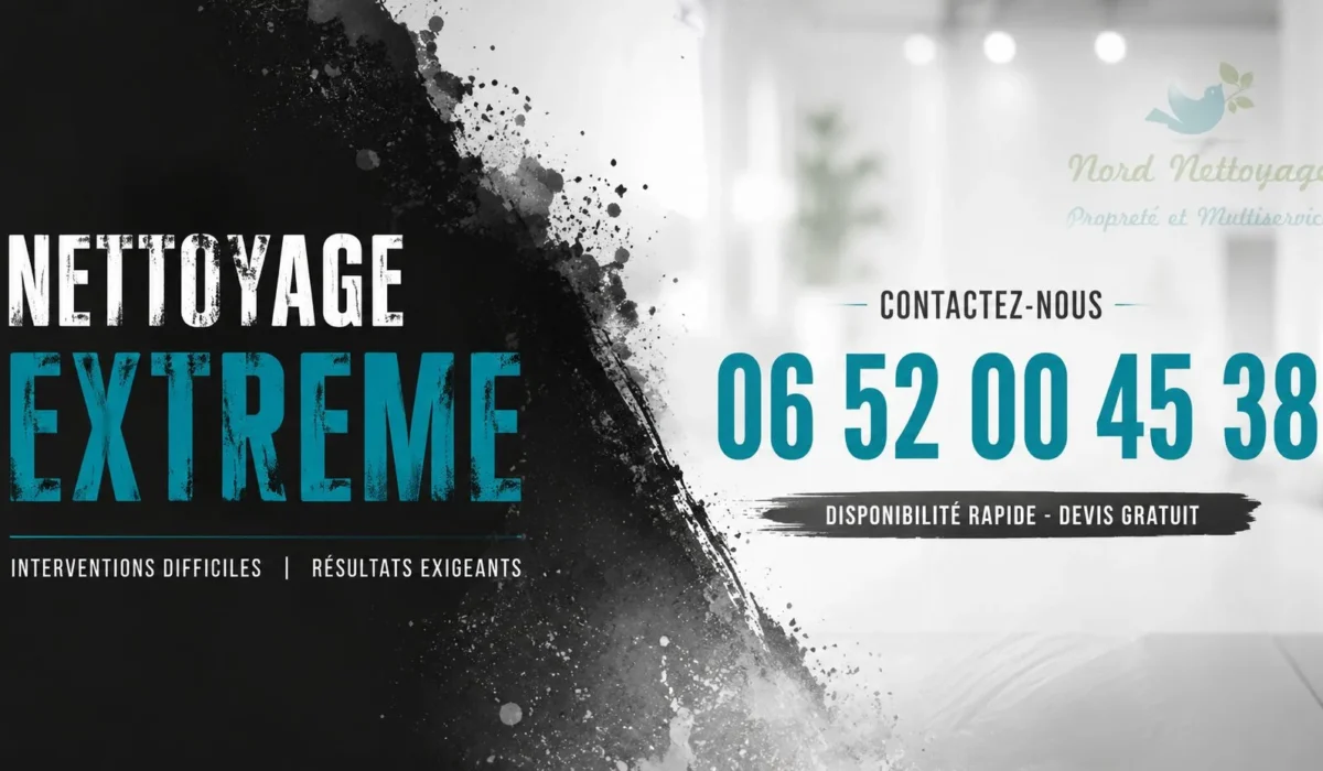 Landrecies : nos prestations de nettoyage extrême
