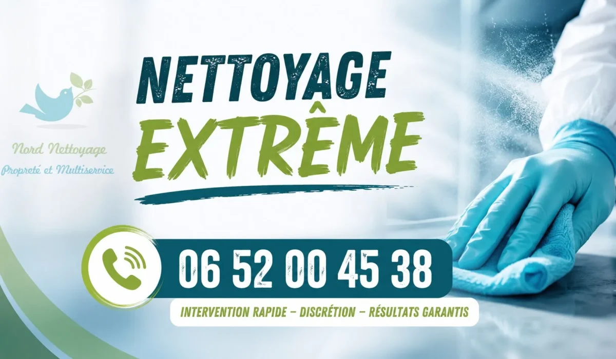 Laon : Nos prestations de nettoyage extrême