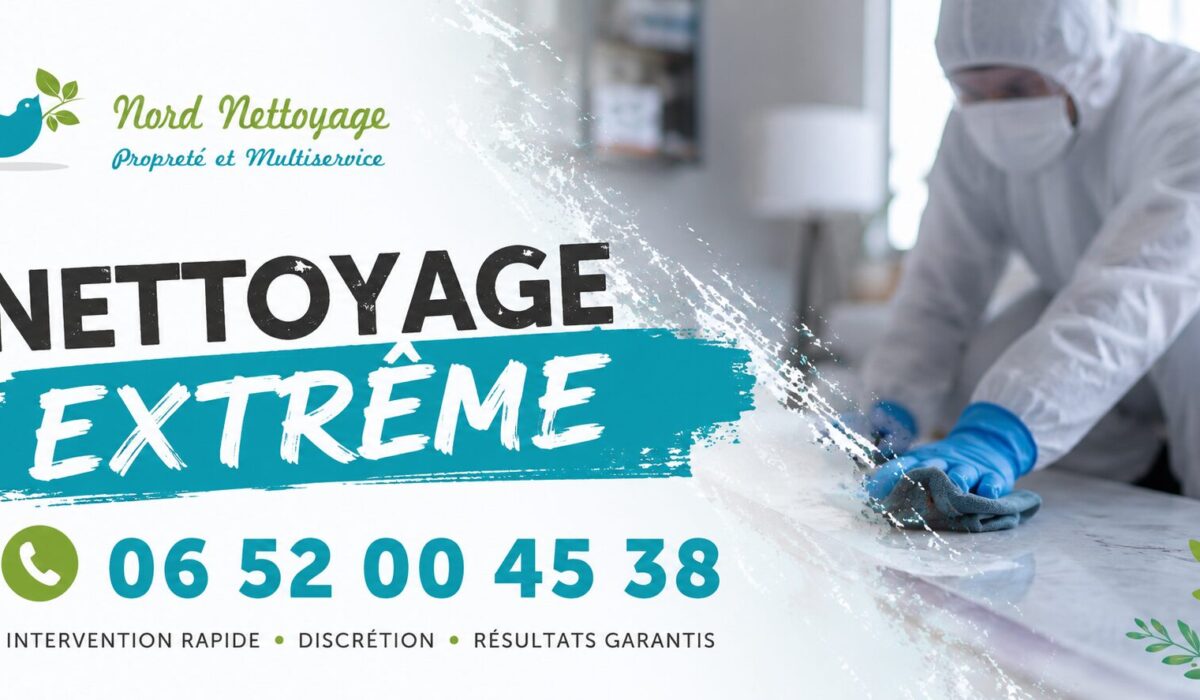 Nettoyage extrême à Le Pecq avec intervention spécialisée pour logements insalubres, syndrome de Diogène et désinfection complète.