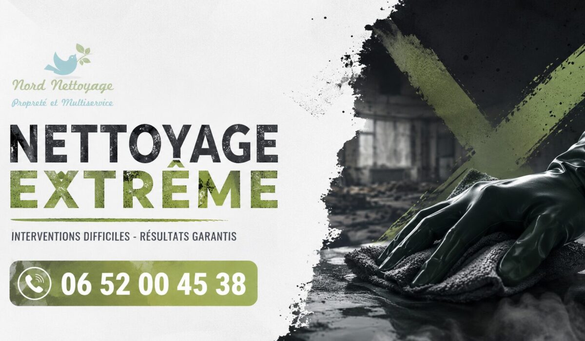 Nettoyage extrême d'un logement insalubre au Plessis-Robinson avec intervention professionnelle et désinfection complète.