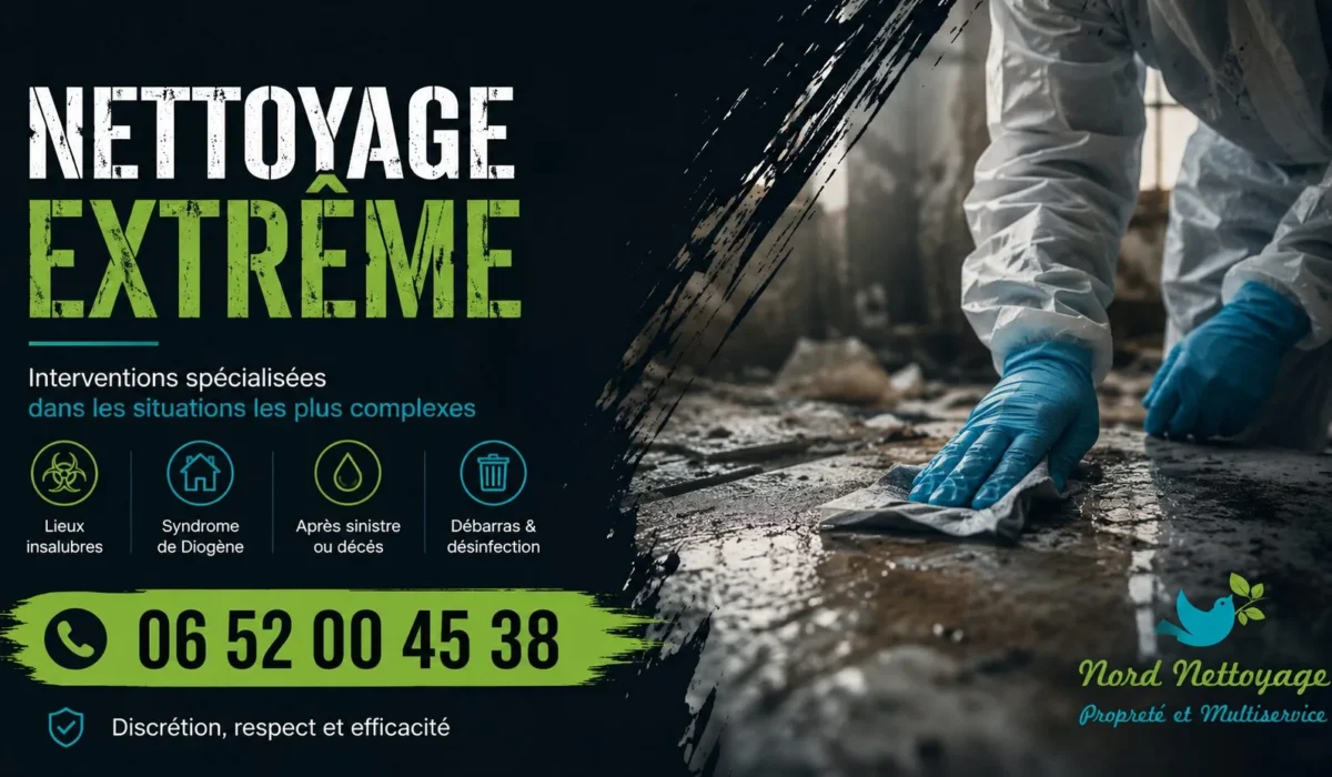 Le Thillay : nos prestations de nettoyage extrême