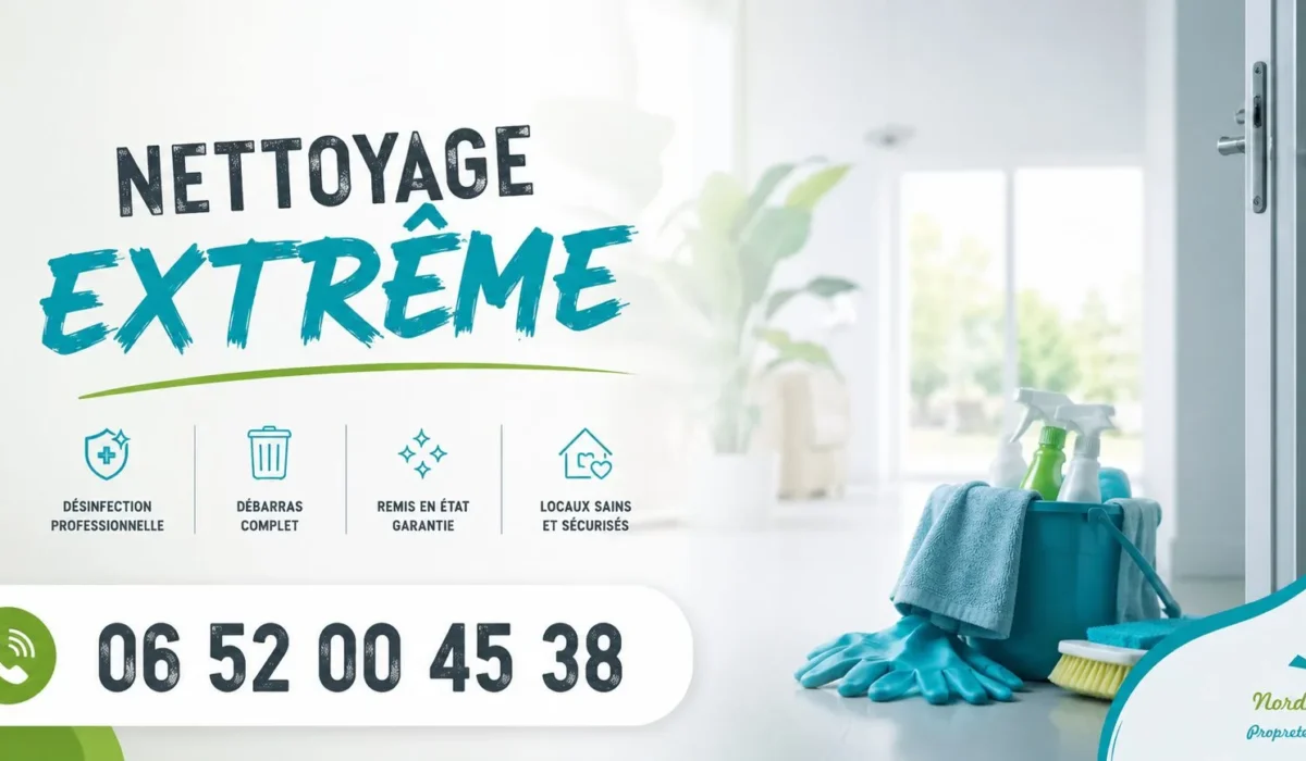 Leffrinckoucke : nos prestations de nettoyage extrême
