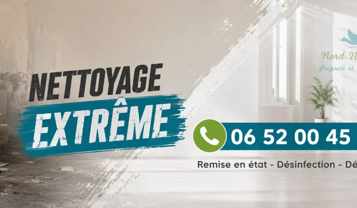 Leforest : nos prestations de nettoyage extrême