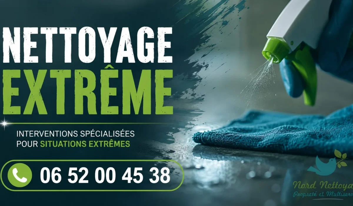 Les Fins : nos prestations de nettoyage extrême