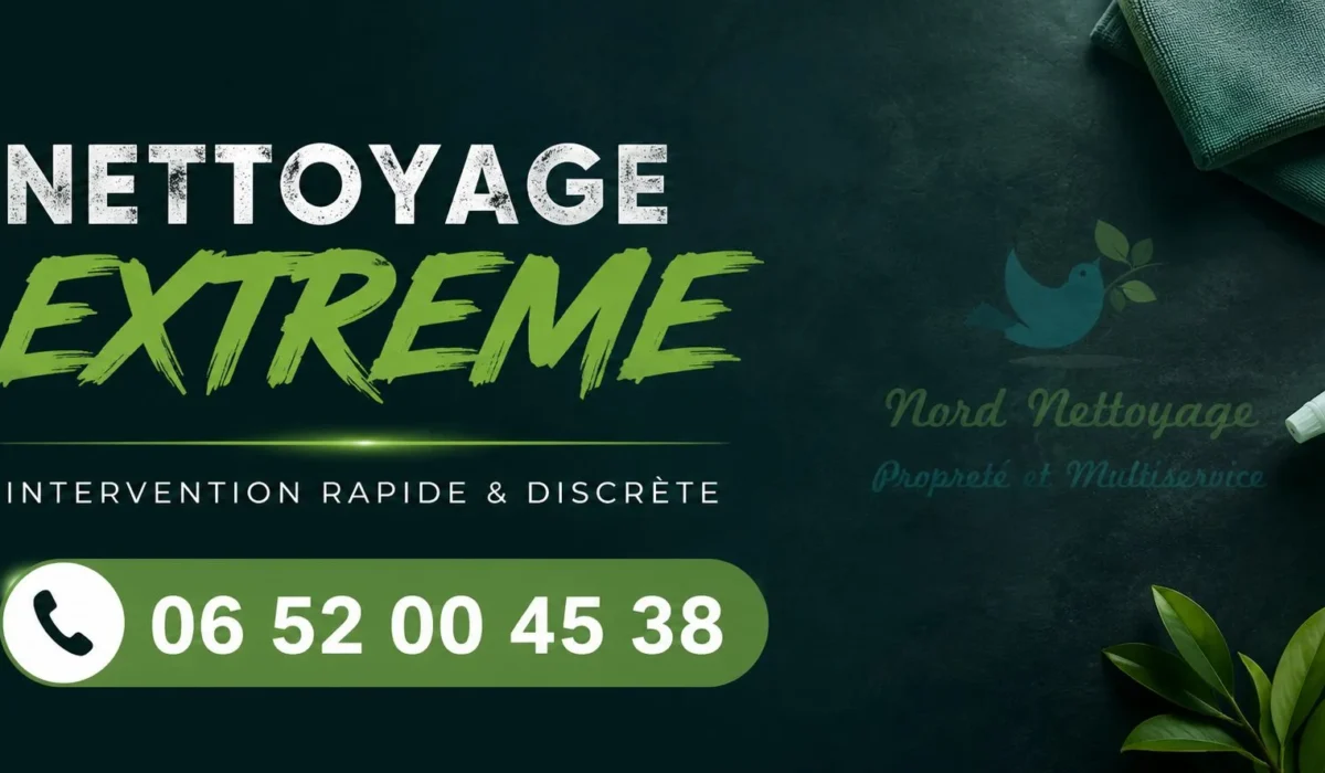 Lesquin : nos prestations de nettoyage extrême
