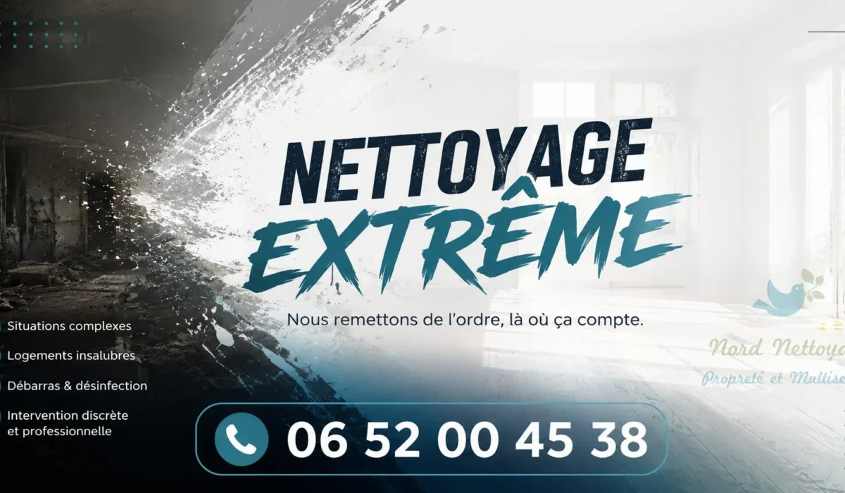Liancourt : nos prestations de nettoyage extrême