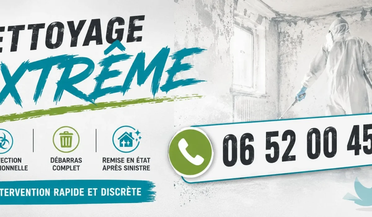 Lillers : nos prestations de nettoyage extrême