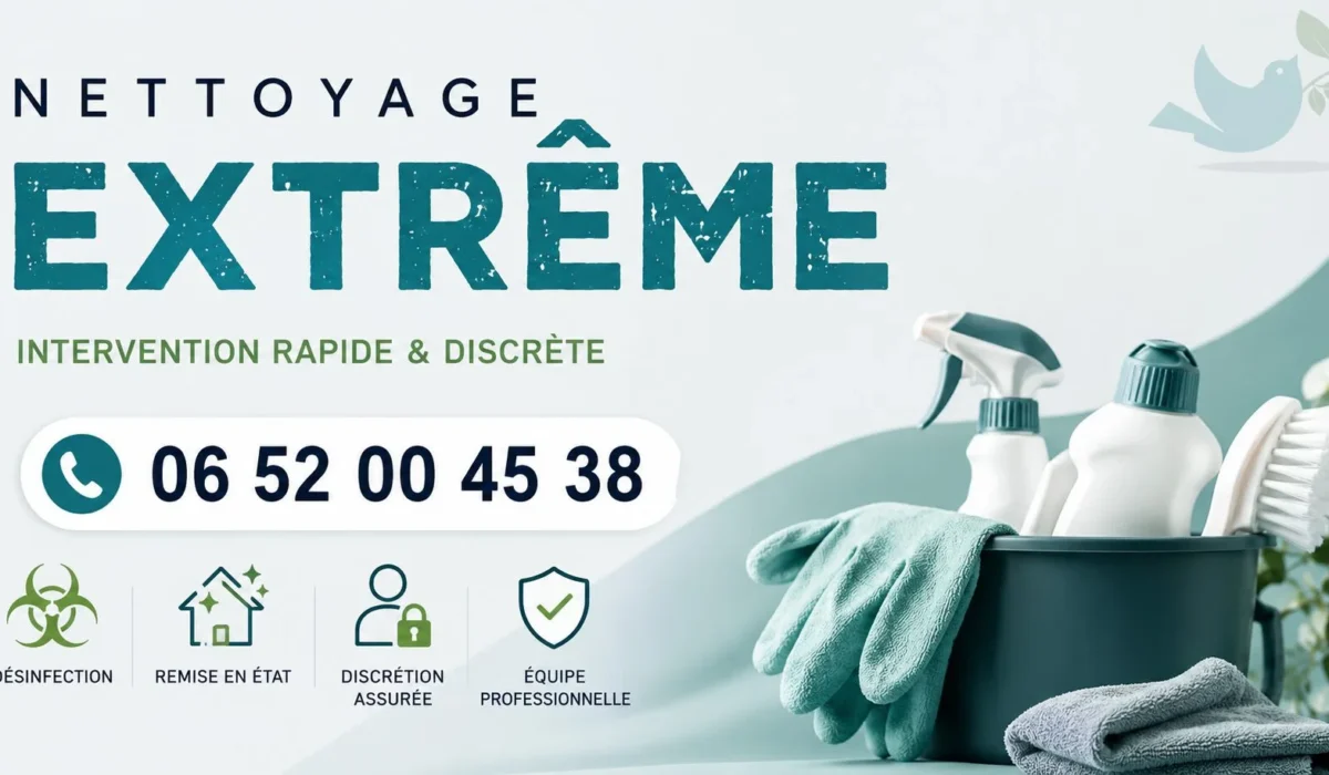 Limours : nos prestations de nettoyage extrême