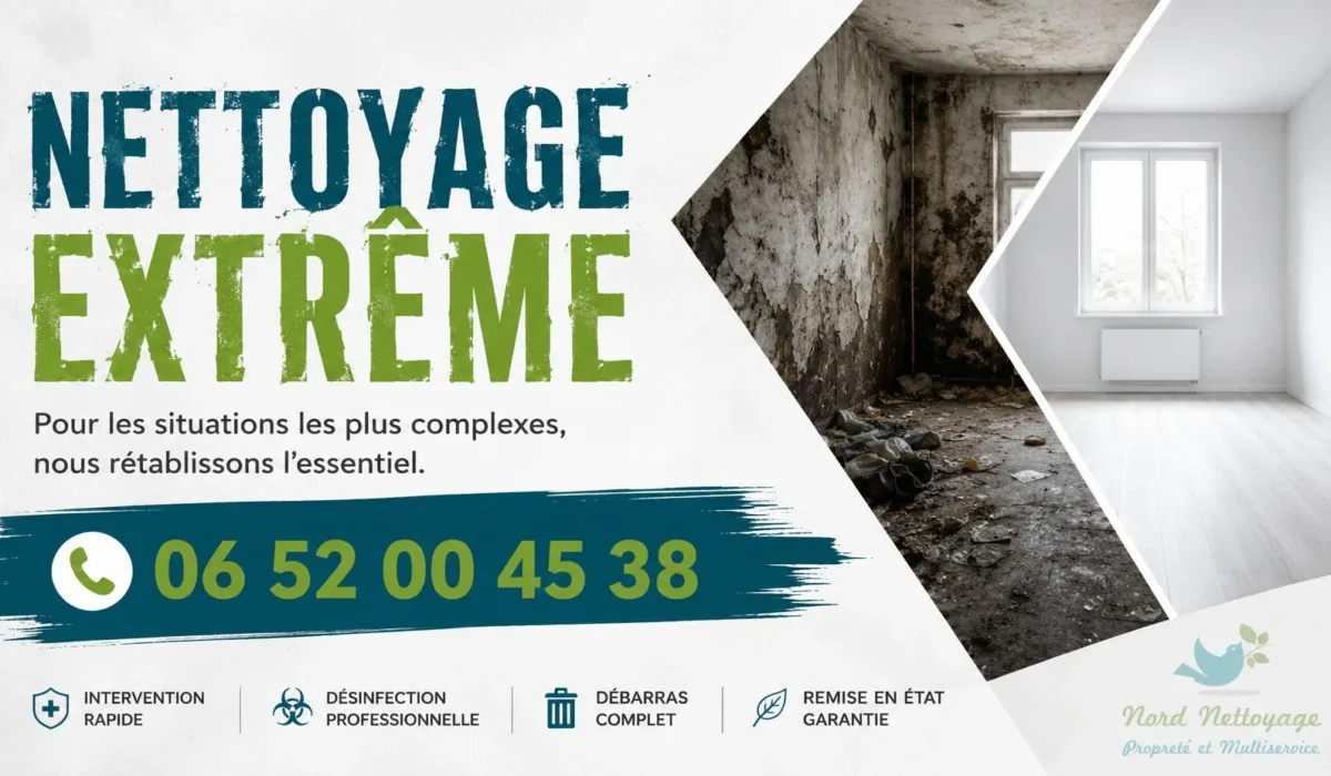 Longpont-sur-Orge : nos prestations de nettoyage extrême
