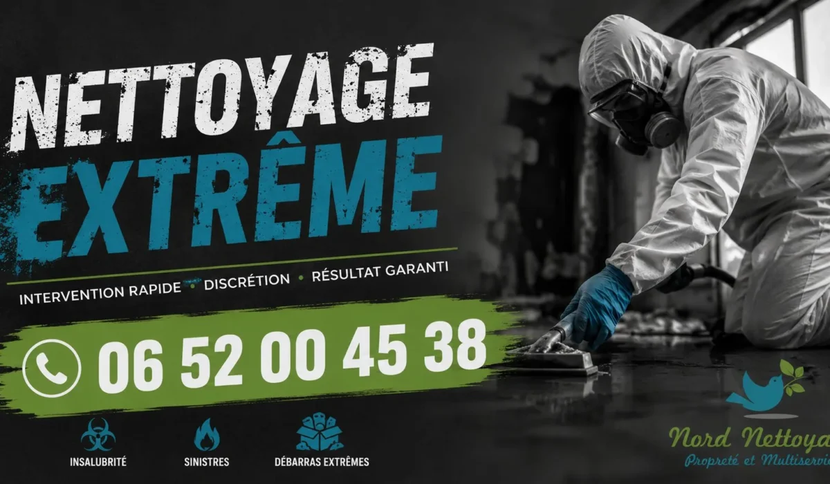 Loos-en-Gohelle : nos prestations de nettoyage extrême