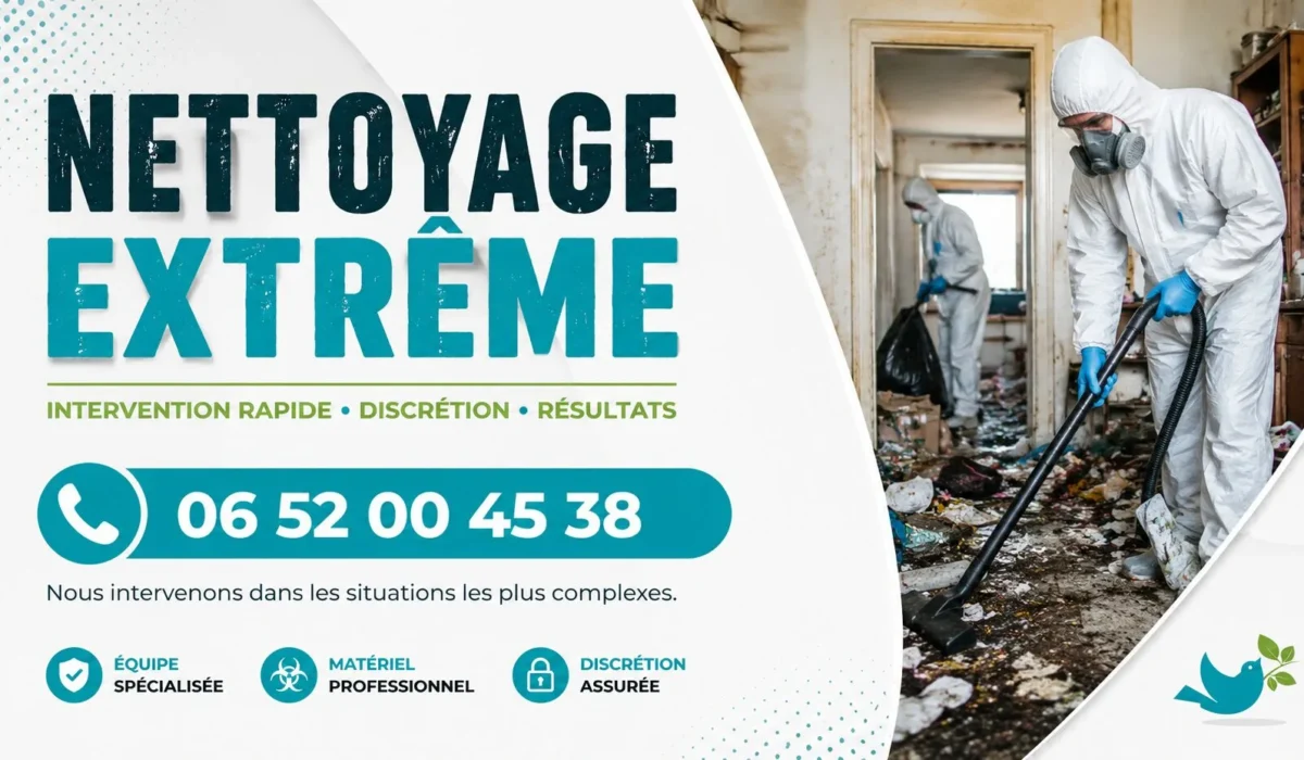 Loos : nos prestations de nettoyage extrême