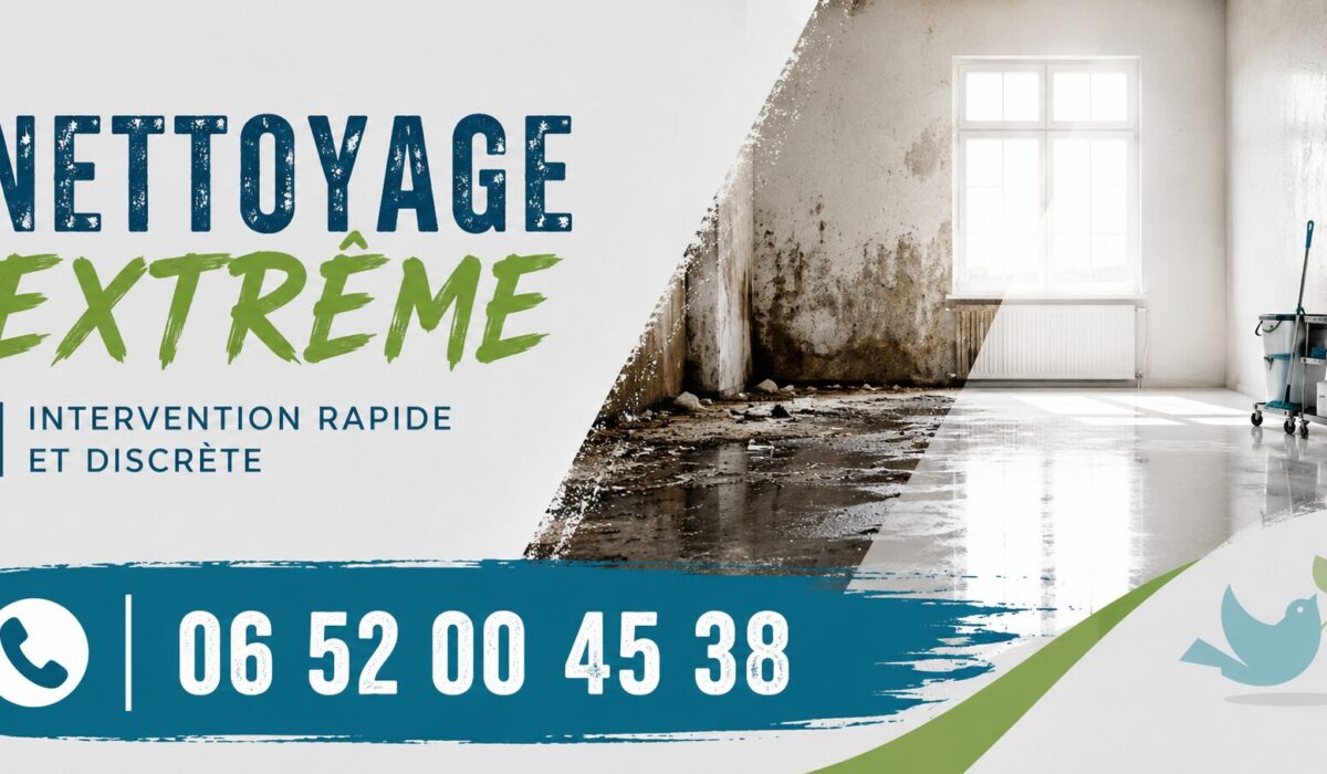 Nettoyage extrême à Loyettes avec intervention rapide pour remise en état, désinfection et débarras de logements insalubres.