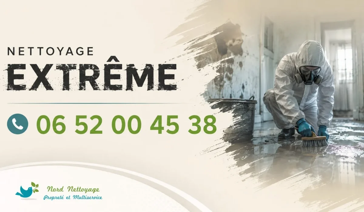 Lumbres : nos prestations de nettoyage extrême