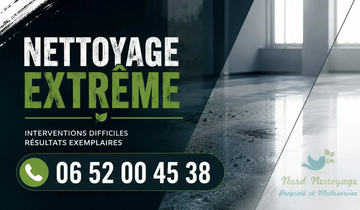 Luzarches : nos prestations de nettoyage extrême