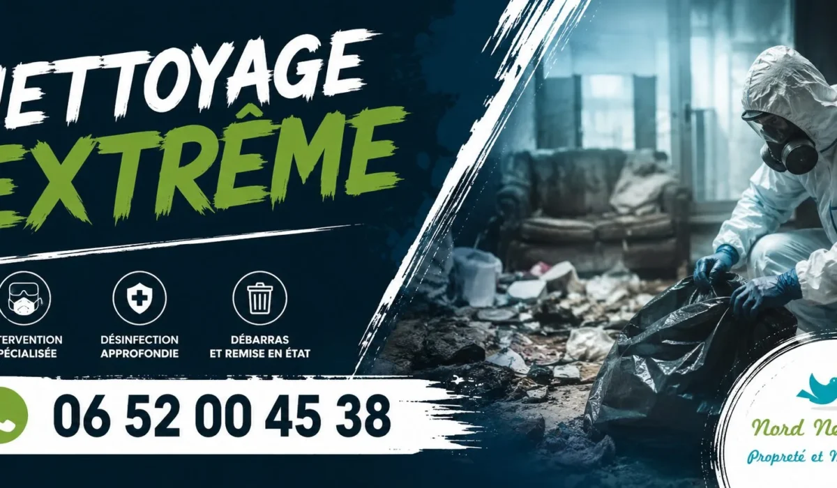 Lys-lez-Lannoy : nos prestations de nettoyage extrême