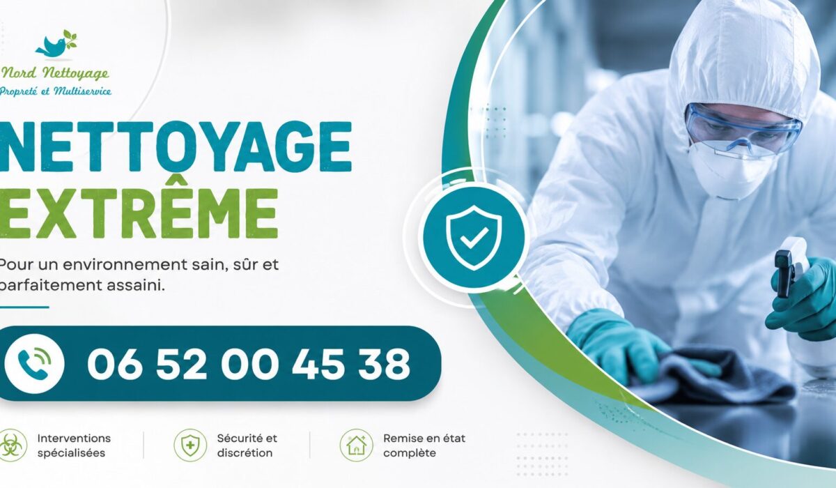 Intervention de nettoyage extrême à Maisons-Alfort avec désinfection professionnelle et remise en état complète des lieux insalubres.