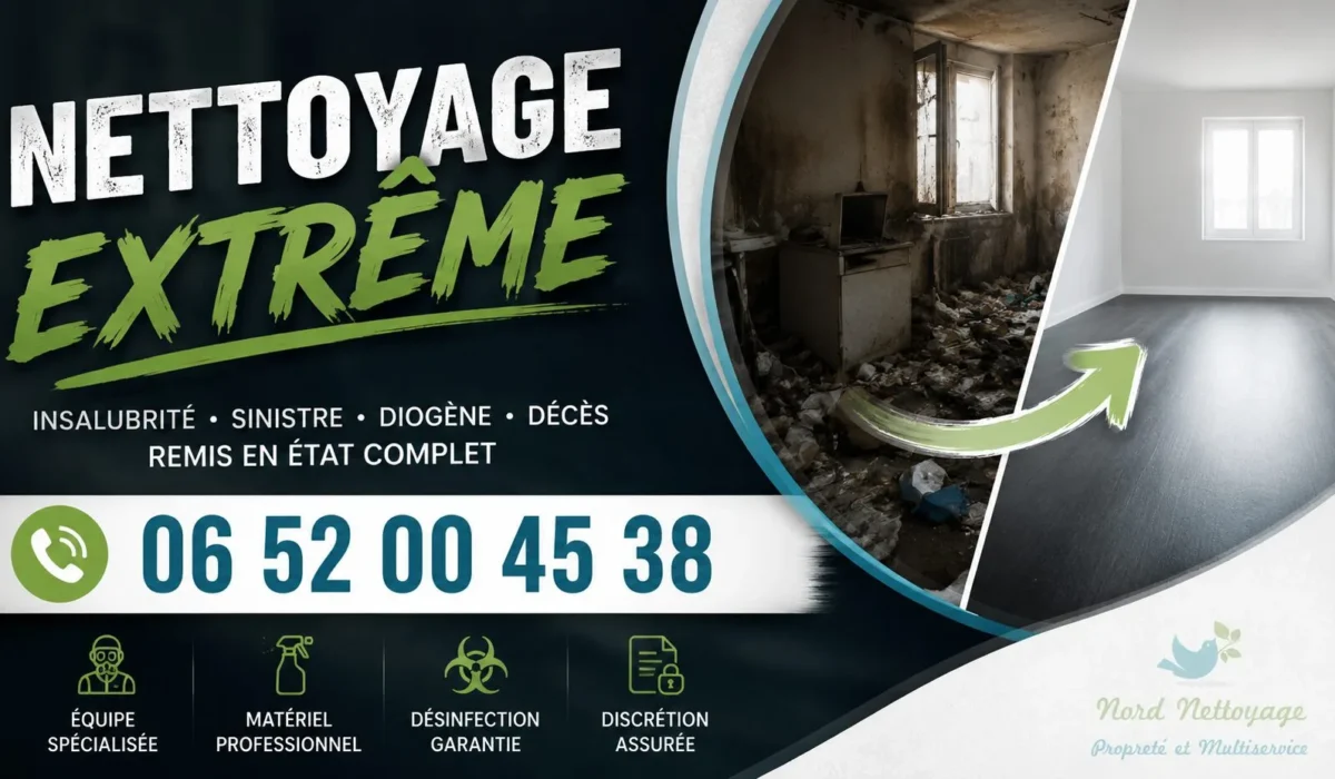 Maisse : nos prestations de nettoyage extrême