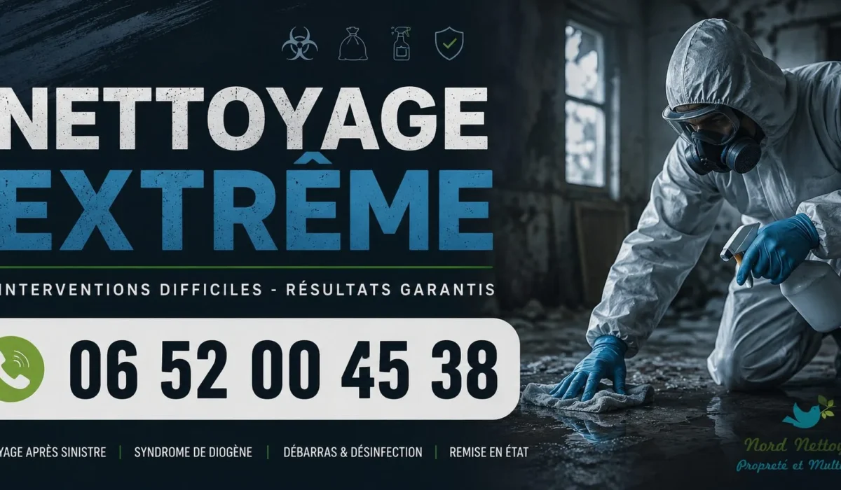 Mandeure : nos prestations de nettoyage extrême