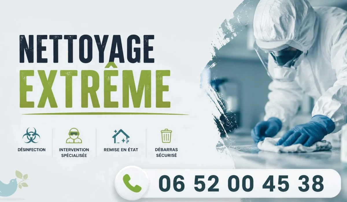 Marcq-en-Barœul : nos prestations de nettoyage extrême
