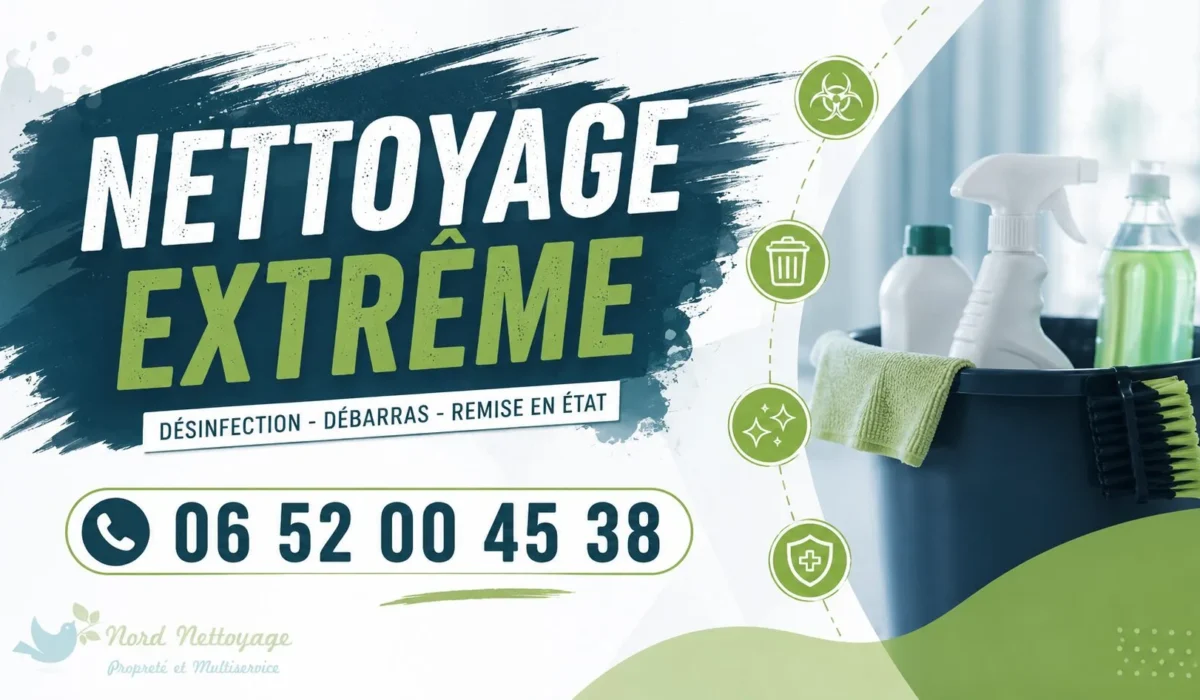 Marquette-lez-Lille : nos prestations de nettoyage extrême