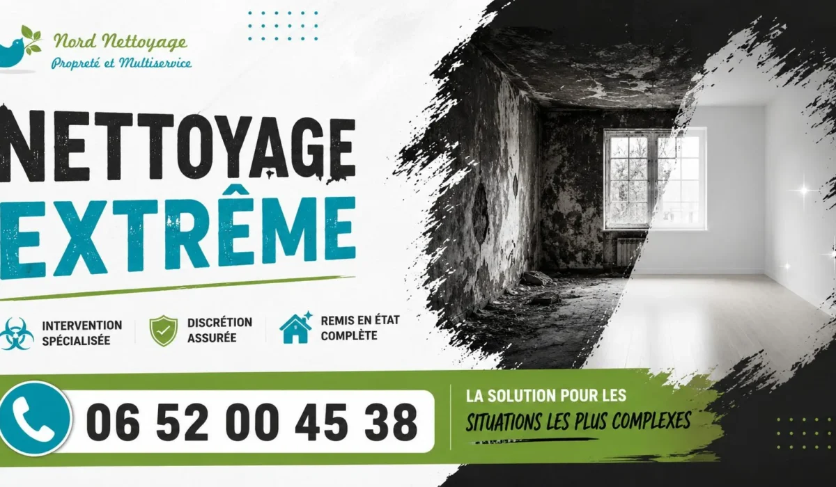 Mazingarbe : nos prestations de nettoyage extrême