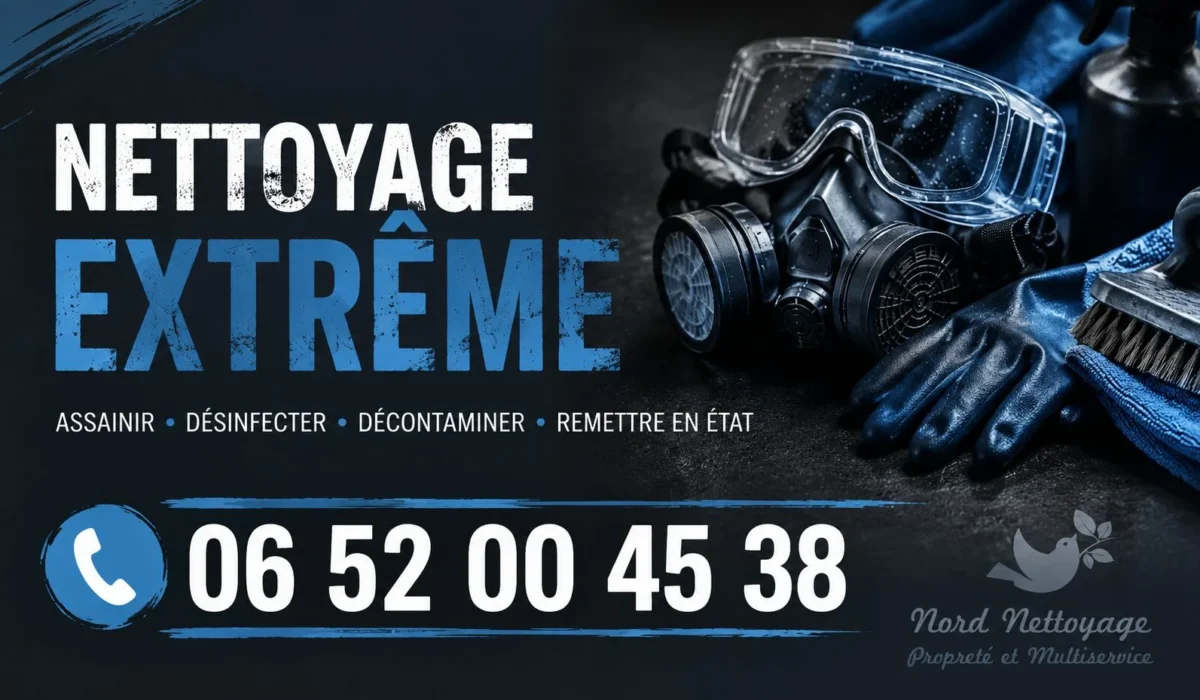 Méricourt : nos prestations de nettoyage extrême