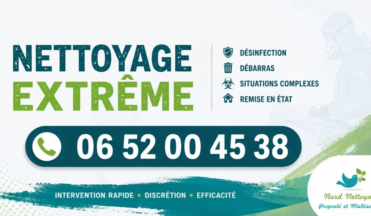 Merlimont : nos prestations de nettoyage extrême