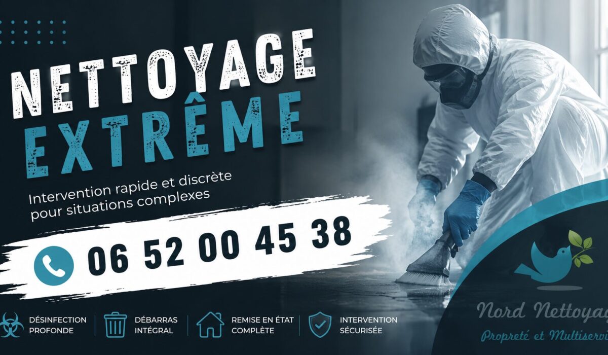 Nettoyage extrême à Montalieu-Vercieu : intervention professionnelle pour désinfection, débarras et remise en état de logements insalubres.