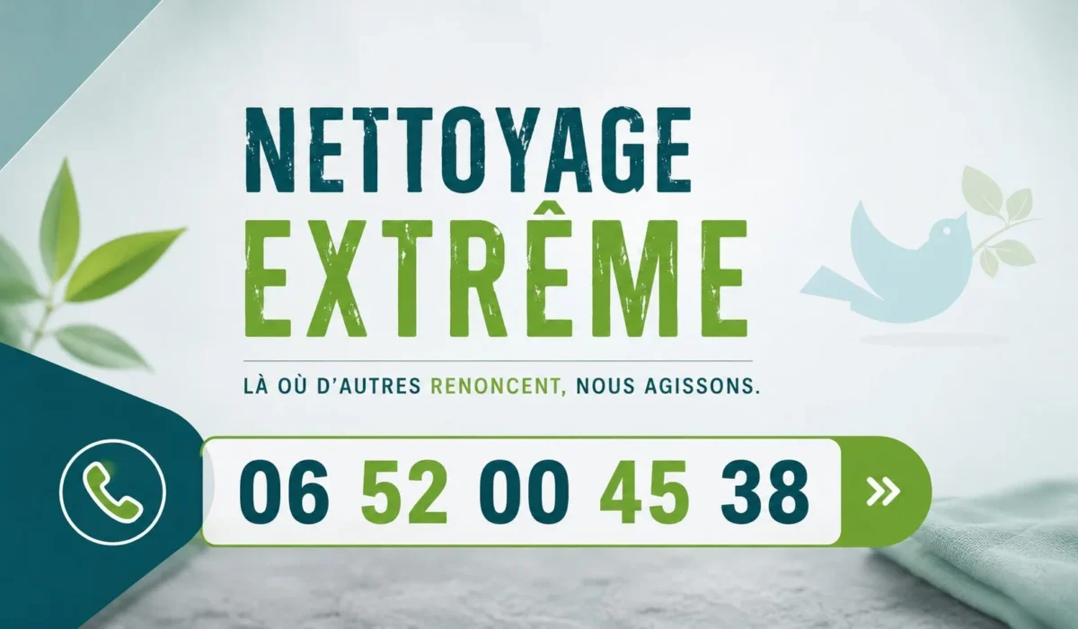 Montévrain : nos prestations de nettoyage extrême