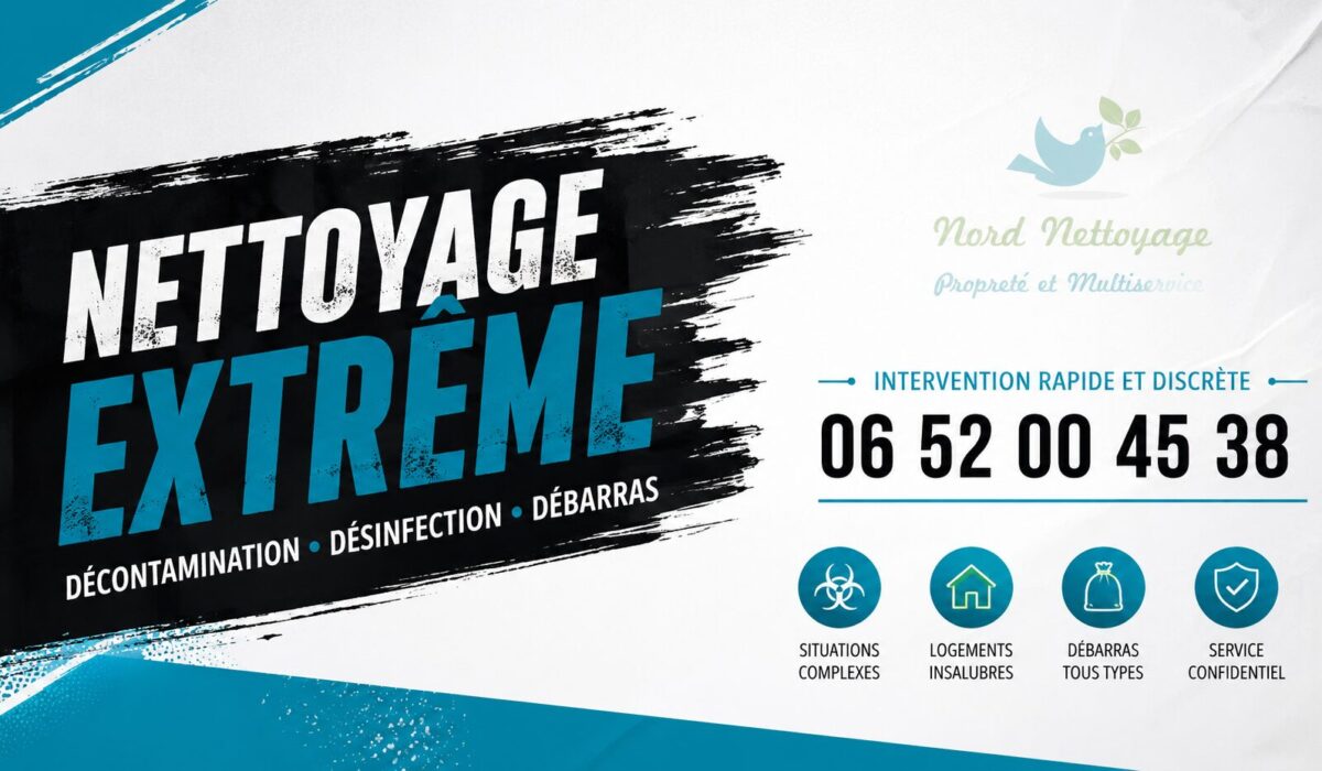 Intervention de nettoyage extrême à Montgeron avec désinfection et remise en état complète d'un logement insalubre.