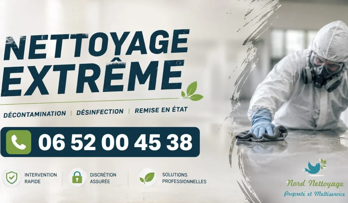 Montlignon : nos prestations de nettoyage extrême