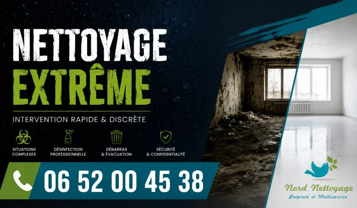 Montry : nos prestations de nettoyage extrême