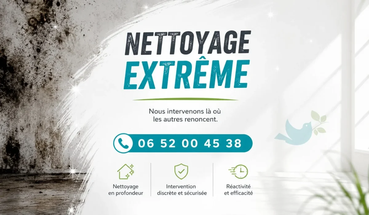 Montsoult : nos prestations de nettoyage extrême