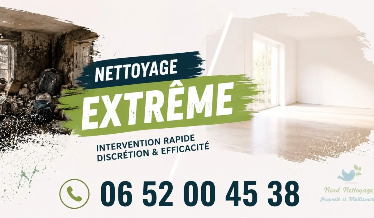 Morangis : nos prestations de nettoyage extrême