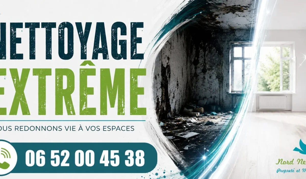 Morbecque : nos prestations de nettoyage extrême