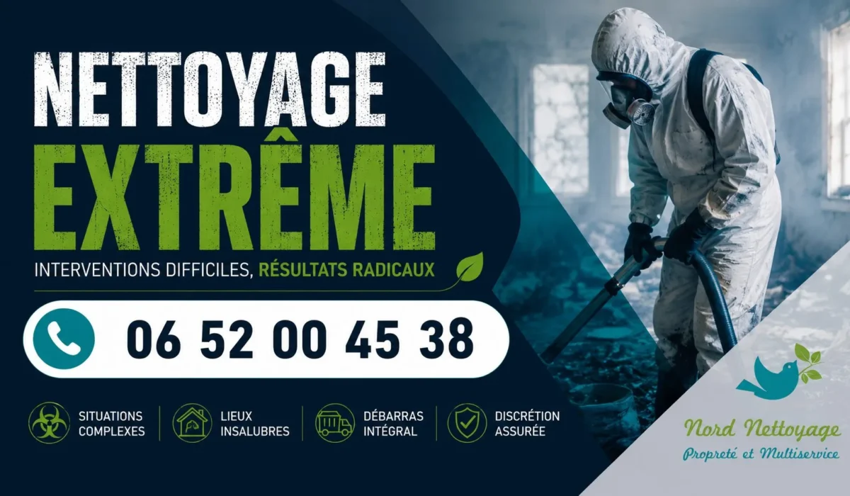 Morbier : nos prestations de nettoyage extrême