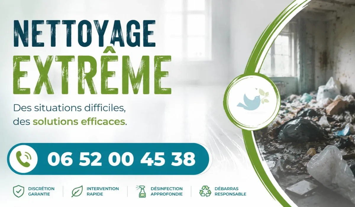 Morez : nos prestations de nettoyage extrême