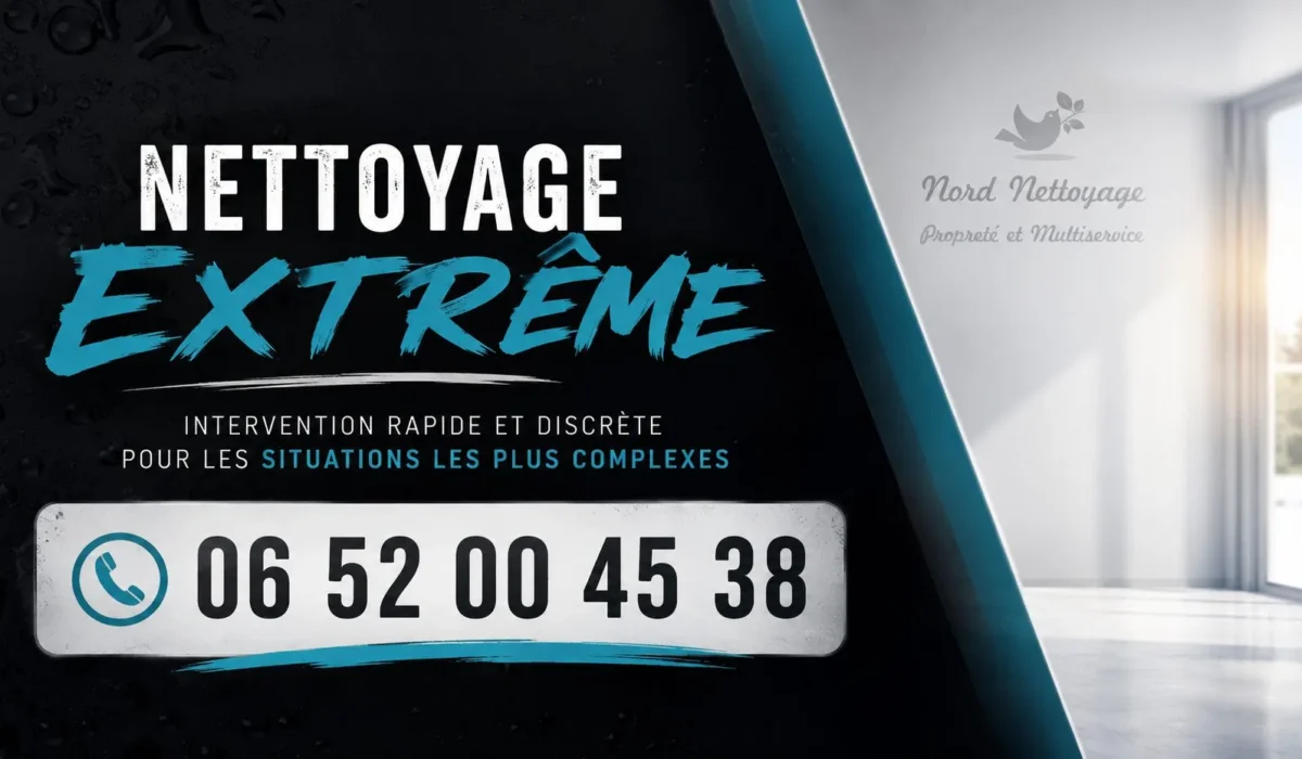 Mouvaux : Nos prestations de nettoyage extrême