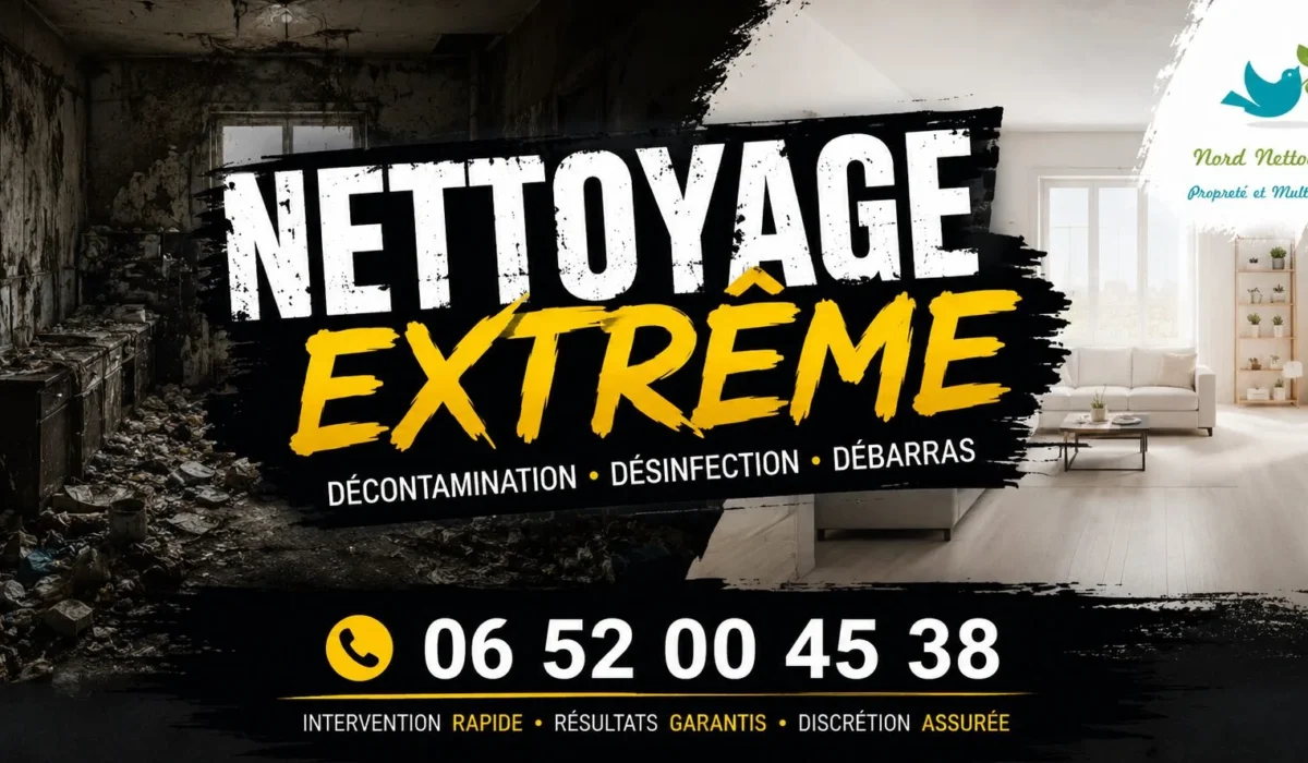 Mouy : nos prestations de nettoyage extrême