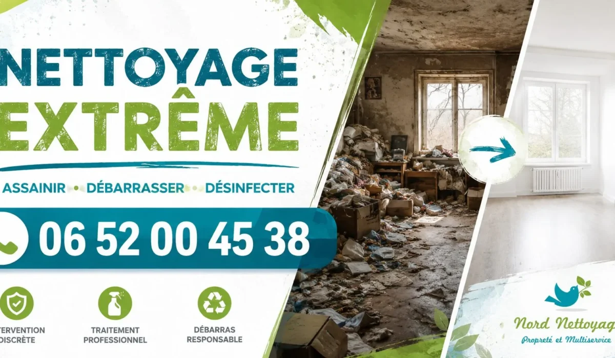 Nanteuil-le-Haudouin : nos prestations de nettoyage extrême