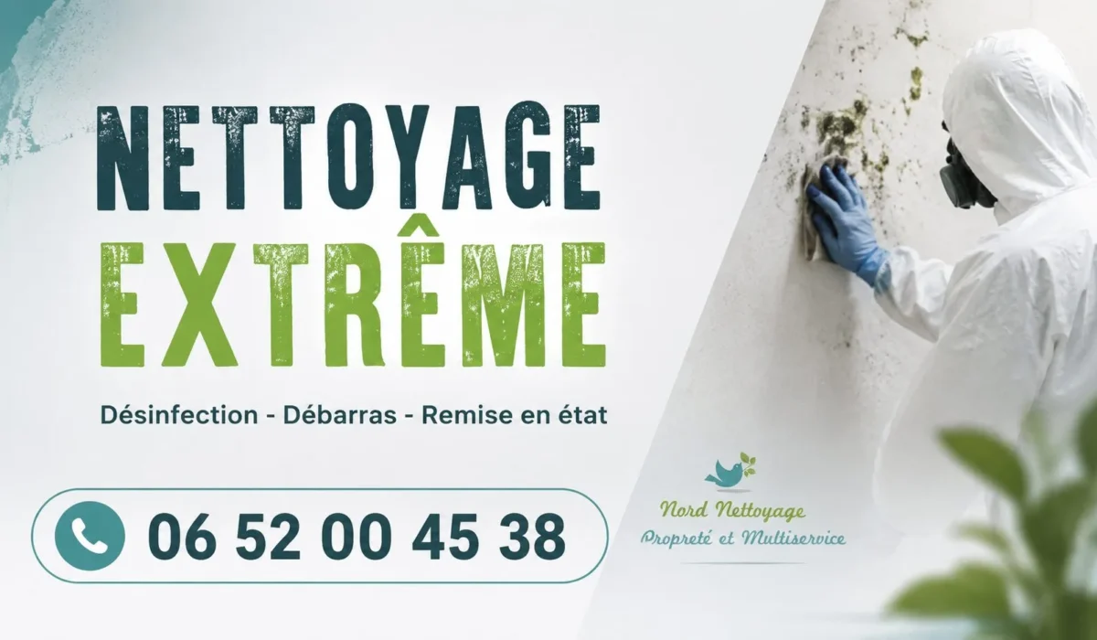 Noailles : nos prestations de nettoyage extrême
