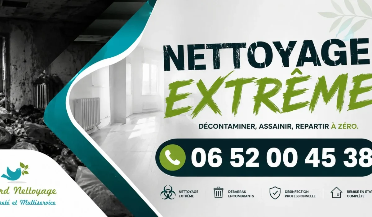 Noeux-les-Mines : nos prestations de nettoyage extrême