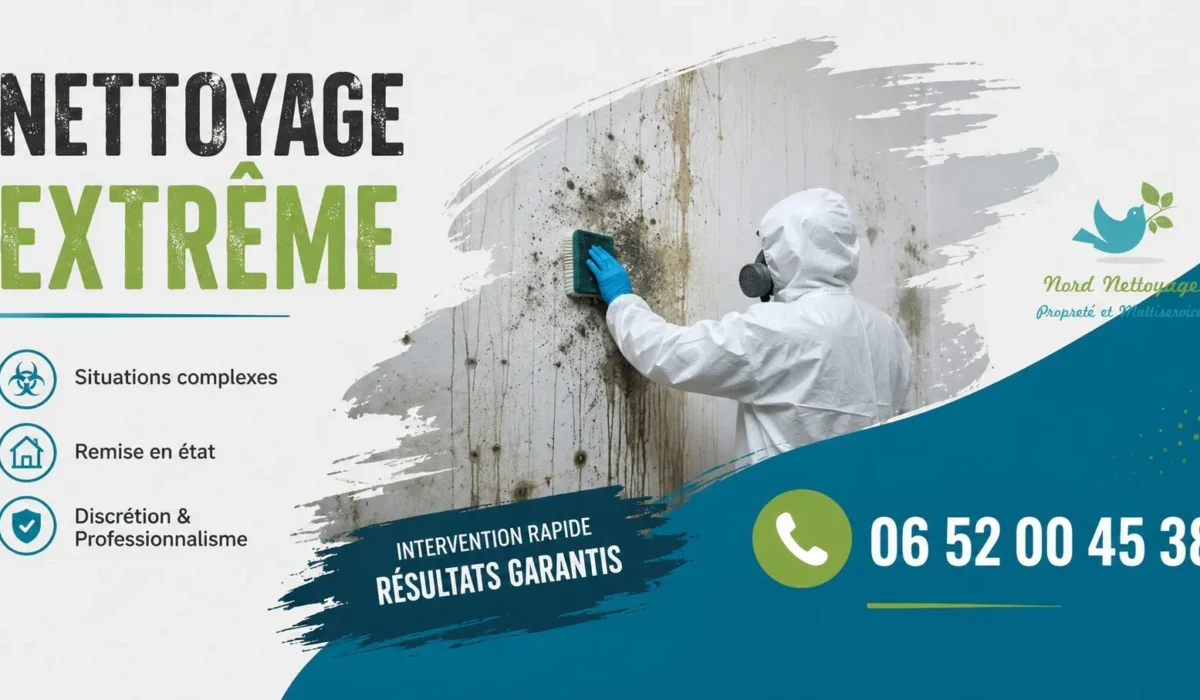 Noiseau : nos prestations de nettoyage extrême