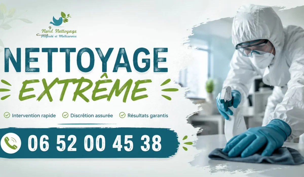 Nozay : nos prestations de nettoyage extrême