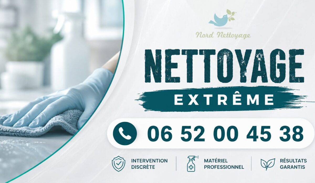 Nettoyage extrême à Orcet avec intervention rapide pour logements insalubres, débarras, désinfection et remise en état.